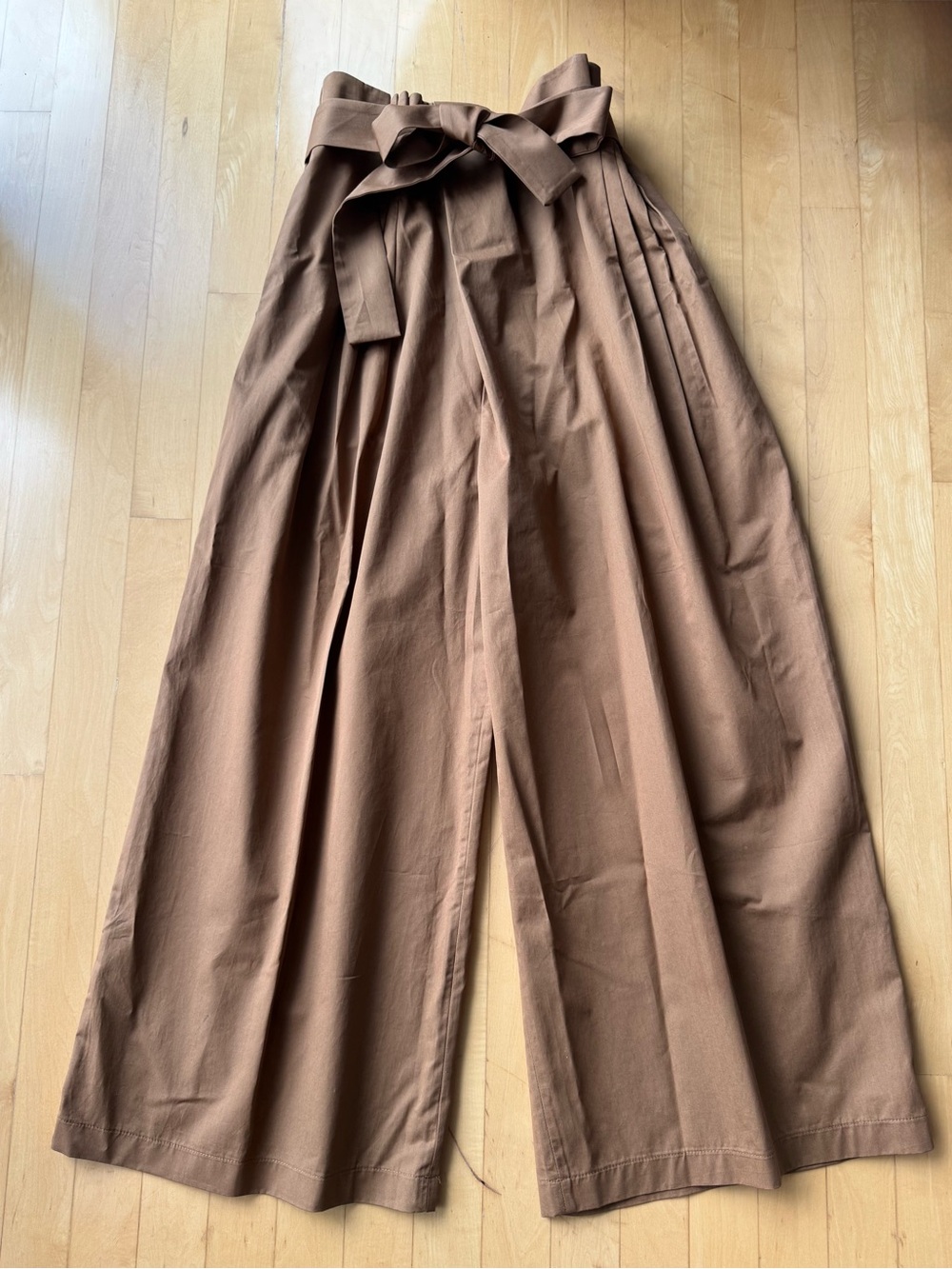 Anthropologie Exquise Pants in Chestnut Brown